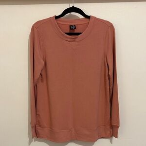 Jockey Terracotta/Mauve Crewneck Sweatshirt